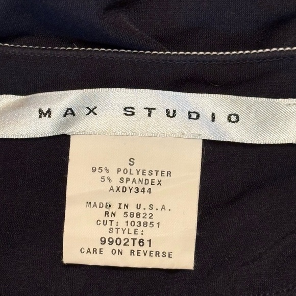 Max Studio Black Spaghetti Strap Long Dress - Picture 9 of 12